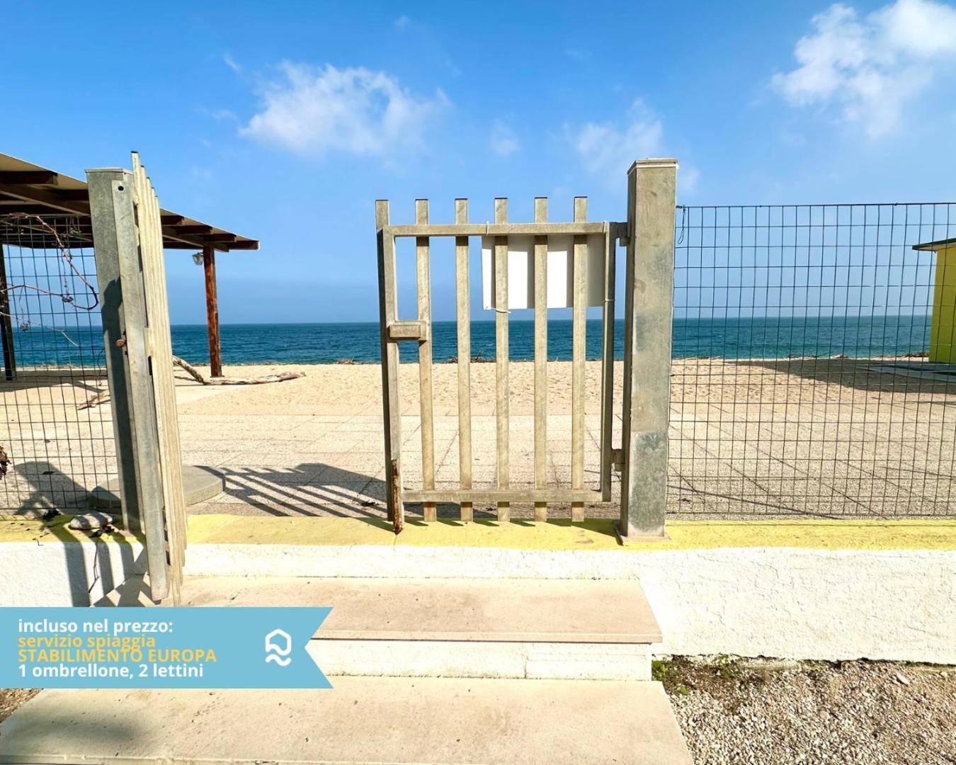 Rs321 - Marcelli, Trilocale Fronte Mare Con Spiaggia Inclusa Екстериор снимка